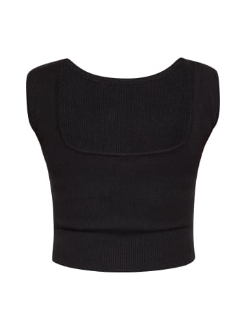 nascita Crop-Top in Schwarz