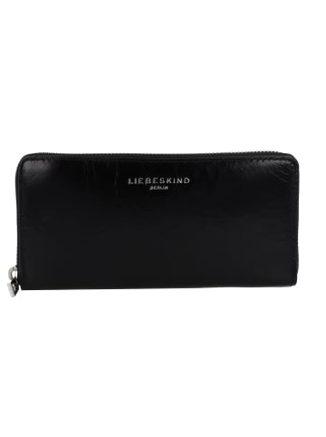 LIEBESKIND BERLIN Sally Geldbörse RFID Schutz Leder 19 cm in black
