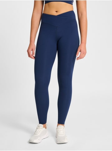 Hummel Leggings Hmlyoga Multisport Damen in DRESS BLUES