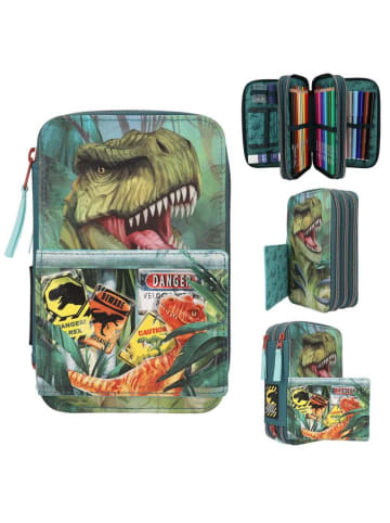 Depesche Federtasche Danger Dino World 21 x 13 x 7,5 cm bunt in bunt