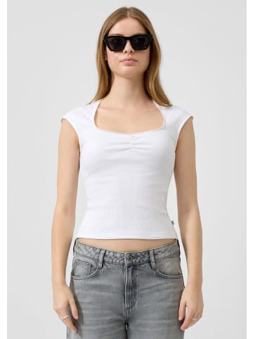 QS T-Shirt in 0100_weiß