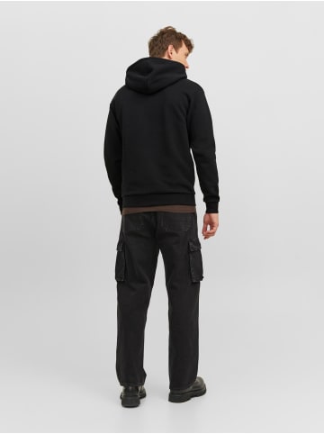 Jack & Jones Kapuzenjacke Regular Fit Hoodie JJEBRADLEY in Schwarz