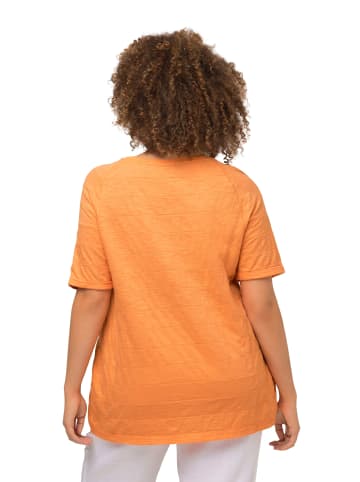 Ulla Popken Shirt in cantaloupe orange