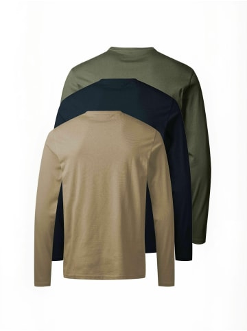 MCS T-Shirt MCJack in DarkSapphire-Beetle-SilverMink