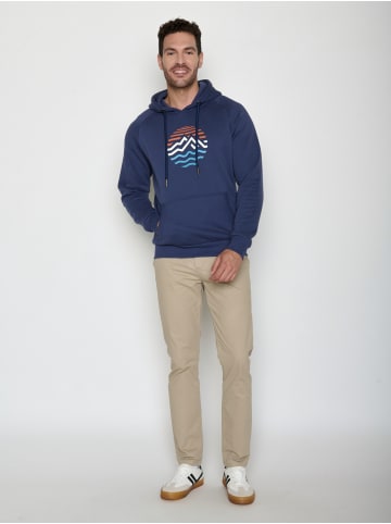 GreenBomb Trek Mountain Stripes in Marineblau