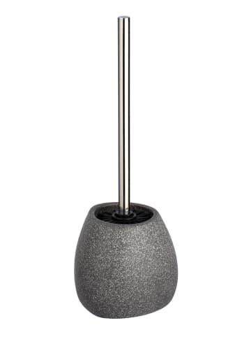 Wenko WC-Garnitur Pion Grau Keramik, WC-Garnitur Mod. Pion Grau Keramik in Grau