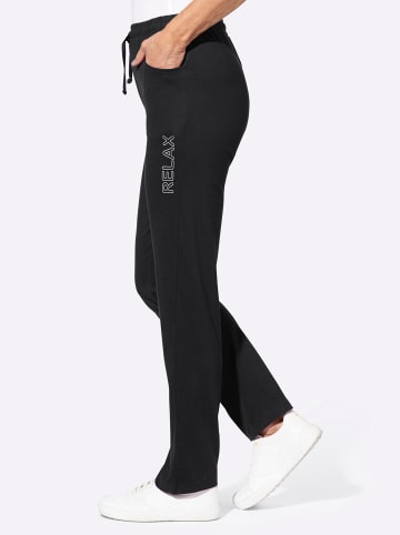 Sieh an! Freizeithose in schwarz