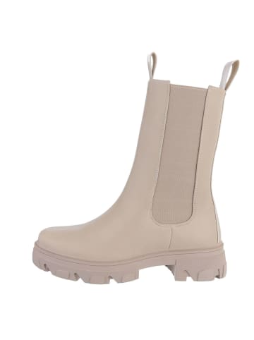 Ital-Design Stiefelette in Beige