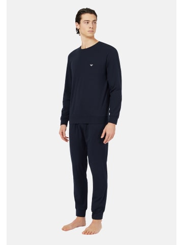 Emporio Armani Pyjama 'Sleepwear' in dunkelblau