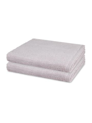 Ross 2 X Duschtuch im Set Premium in Silber
