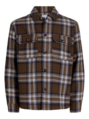Jack & Jones Overshirt in Cocoa
