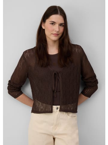 s.Oliver Strickjacke langarm in Braun