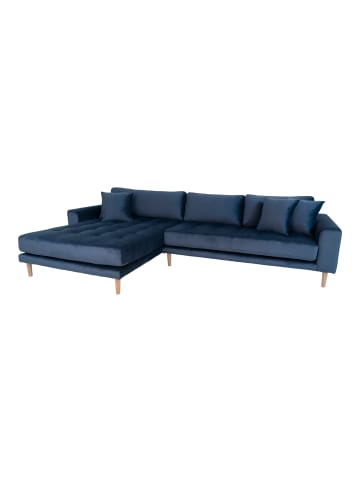 ebuy24 Ecksofa Lido Blau 290 x 170 cm