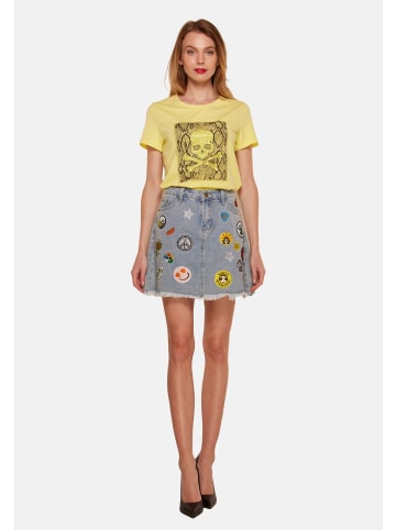 TOOCHE Rock "Jeans Set Jupe" in blau