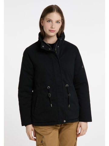 DreiMaster Damen Winterjacke in Schwarz