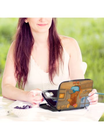 Mr. & Mrs. Panda Bleistiftetui Maus Kekse Design ohne Spruch in Weiß