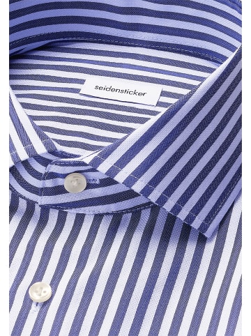 Seidensticker Business Hemd Slim in Dunkelblau