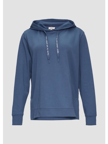 s.Oliver Sweatshirt in 5472_blau