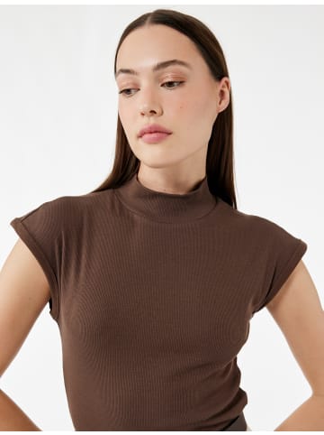 KOTON TSHIRT SS in Braun