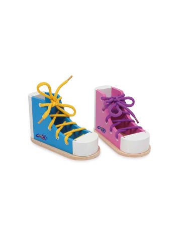 Small Foot Design Lernspielzeug Fädelschuhe Schleife binden, ab 3 Jahre
