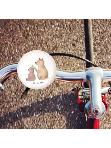 Mr. & Mrs. Panda Klingel Für Fahrrad Bär Kind ohne Spruch in Weiß