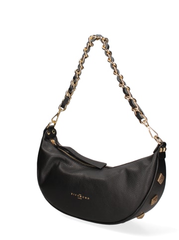 John Richmond Umhängetasche in BLACK AND GOLD