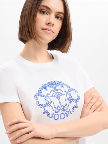 JOOP! T-Shirt Tulya in weiß blau
