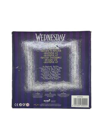 Wednesday 2er-Set: Notizbuch und Kugelschreiber in Schwarz