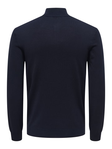 ONLY & SONS Strickpullover in Dark Navy 1