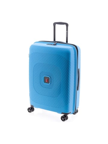 Gladiator 2800 4 Rollen Trolley 67 cm mit Dehnfalte in blue