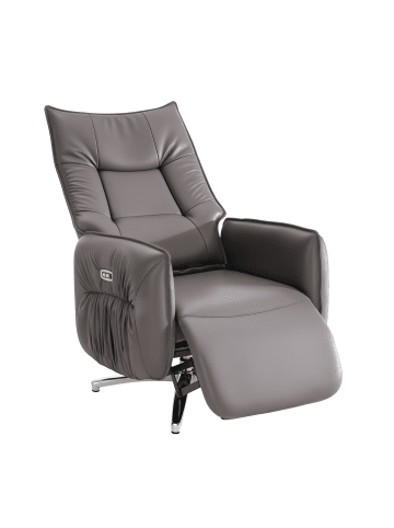 Tphecda Fernsehsessel Elektrisch Verstellbar in Braun 79.5x72x109 cm