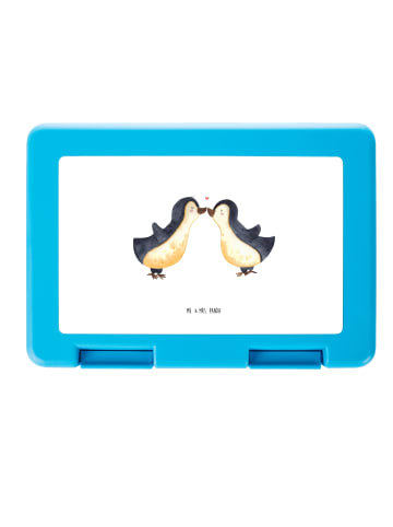 Mr. & Mrs. Panda Vesperbox Pinguin Liebe ohne Spruch in Weiß