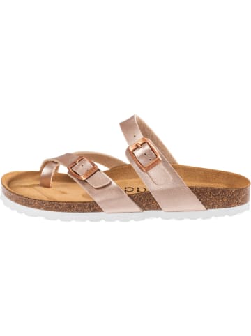Palado Pantoletten Cres Metallic in Rose