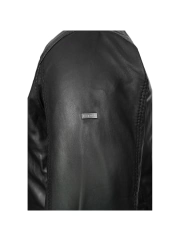 Bugatti Lederjacke Zagreb in schwarz
