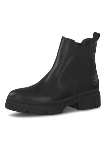 Tamaris Reißverschlussstiefelette in schwarz