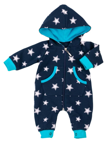 Baby Sweets Overall Lieblingsstücke Sterne in blau schwarz türkis