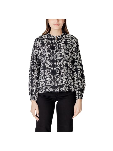 ICHI Bluse Schwarz