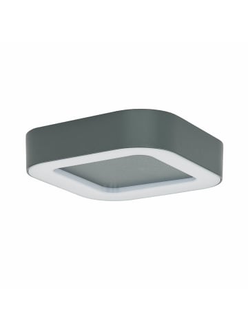 Licht-Erlebnisse Außen Deckenlampe EEK G (B)20 x (L)20 x (H)4 cm in Graphit