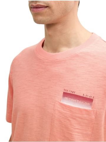 Tom Tailor Rundhals T-Shirt für Damen in rose