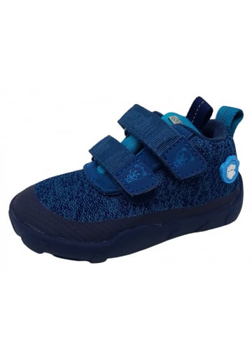 Affenzahn Klettschuh Knit Happy Bär in Blau