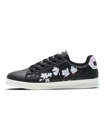 Hummel Sneaker Low Busan Floral in BLACK/WHITE