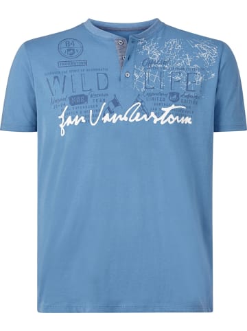 Jan Vanderstorm T-Shirt REIDAR in blau