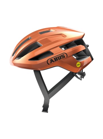 ABUS Fahrradhelm PowerDome MIPS in goldfish orange