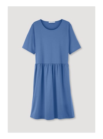 Hessnatur Shirt-Kleid in kornblumenblau