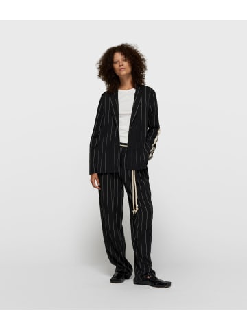 10Days Flowy Pants Pinstripe in Black