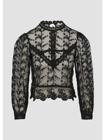QS Bluse in 9999_schwarz