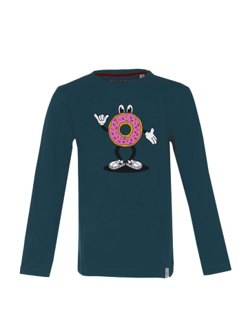 Band of Rascals Longsleeve " Donut " in petrol