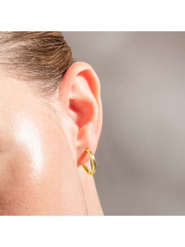 Luxenter Ohrringe Viaga mit 18 Karat Gelbgold-Finish – VIAGA