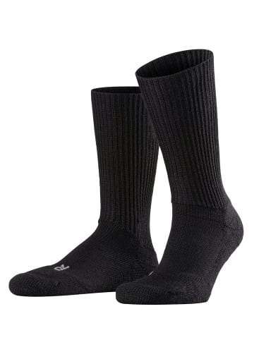 Falke Strick- / Wollsocken Walkie Ergo Unisex Socken in Schwarz