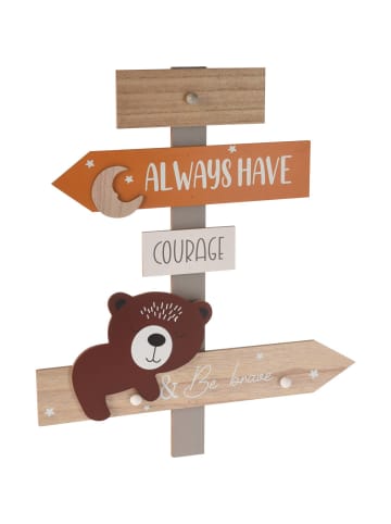 Home&Styling Collection Kindergarderobe in braun